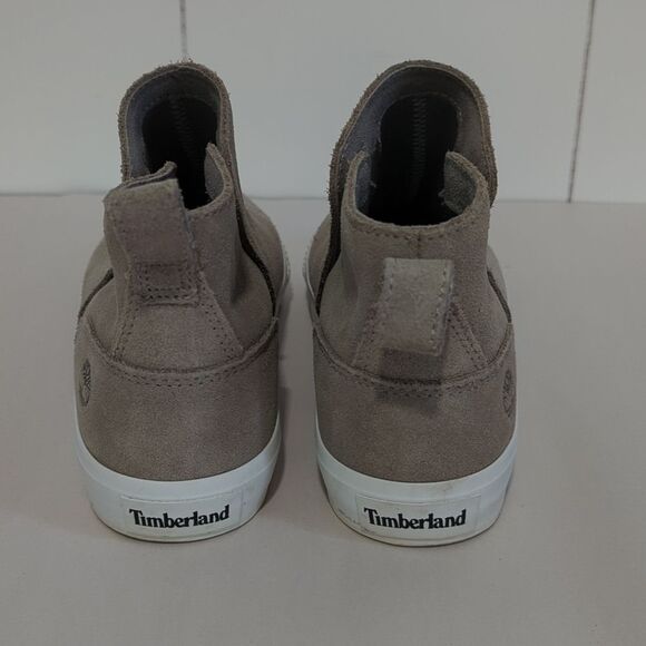 Timberland Skyla Bay Woman's Grey Suede Pull On Boots Shoes Sneakers Flats 6.5 - Picture 7 of 7